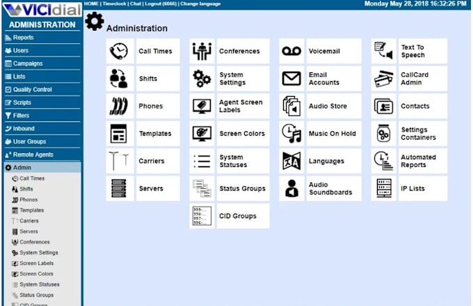 do vicidial integration with CRM