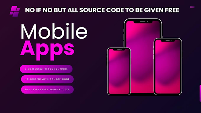 Develop no code mobile and web apps with sourcecode by Navjot | Fiverr