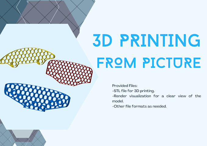 turn your picture into 3d printing or stl file