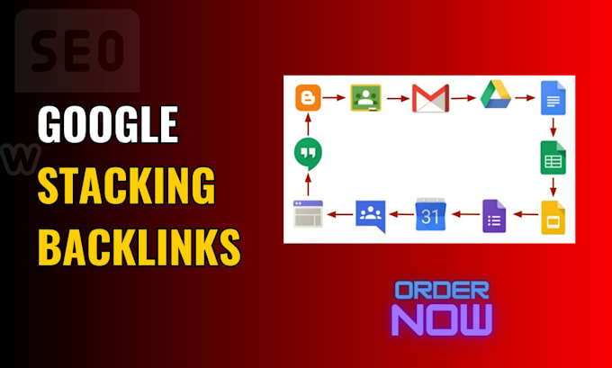 create white hat high quality google stacking backlinks