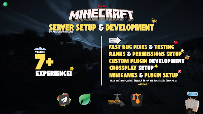 setup your minecraft server with plugins