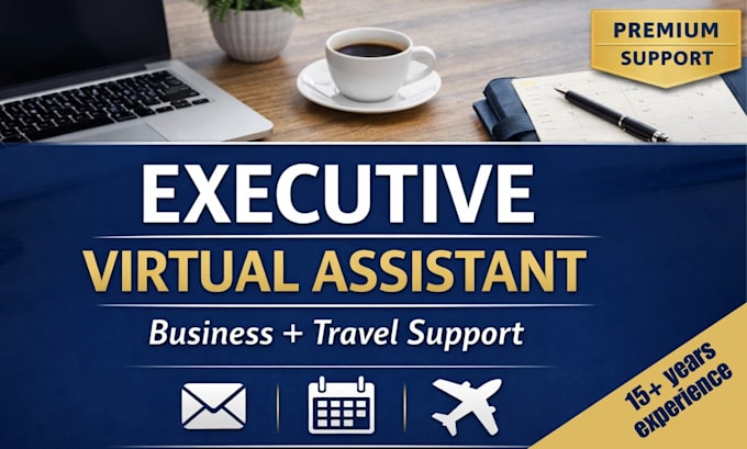 be your executive virtual assistant for business and travel management