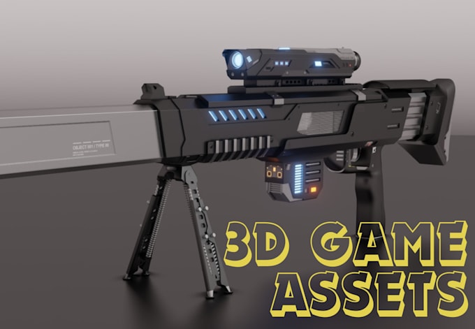 Model 3d multiplayer game assets, props, 3d model character for games ...