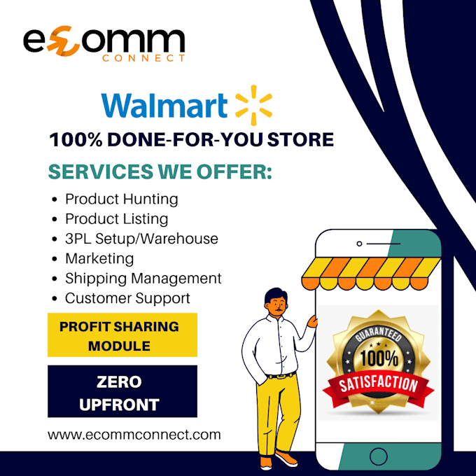 build and manage walmart store for you
