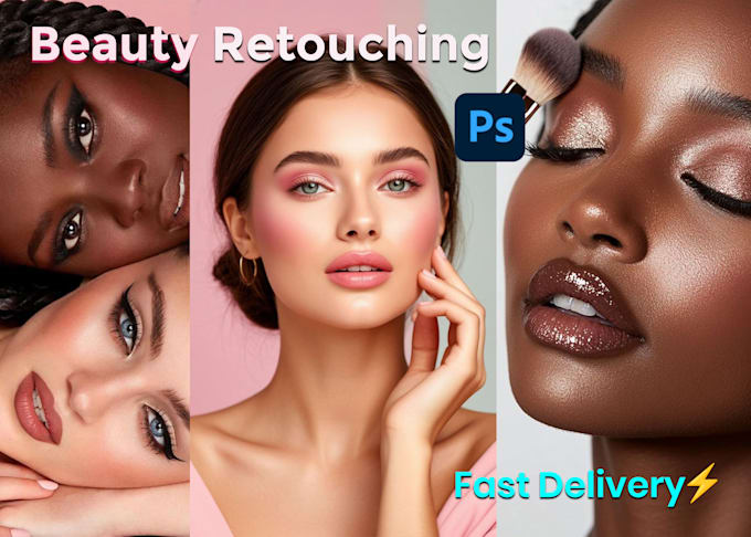 do high end skin, portrait and beauty retouching in photoshop