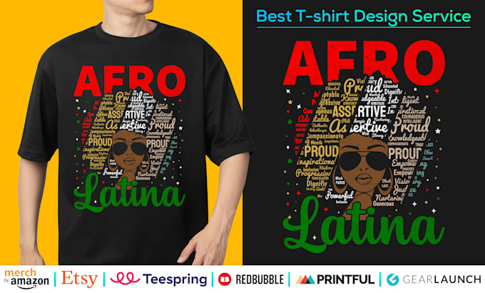 do custom apparel or bundle t shirt design for pod
