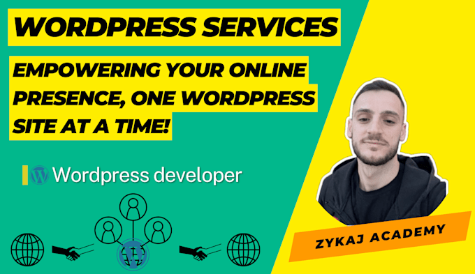 create wordpress website for your business