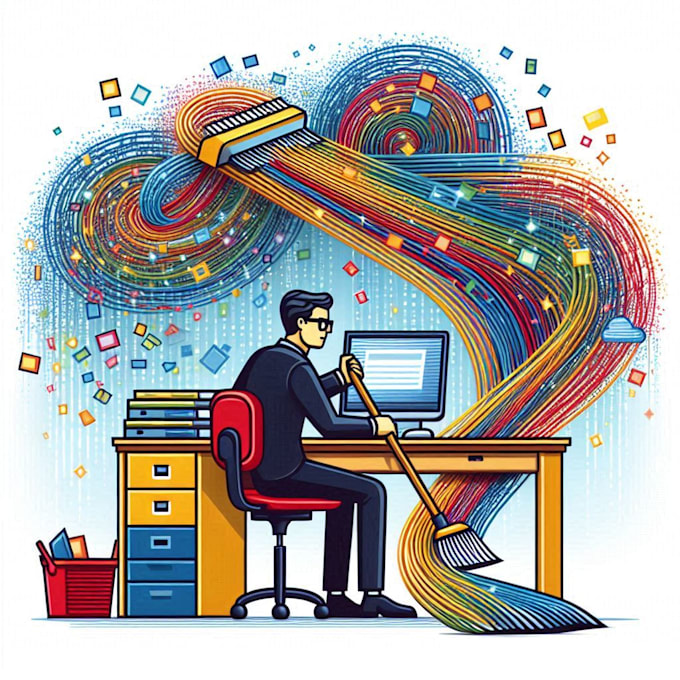 transform your data, clean, format, separate or merge