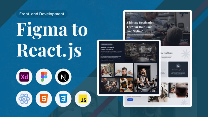 Convert figma to react with tailwind css or bootstrap by Mehedi_nabil ...