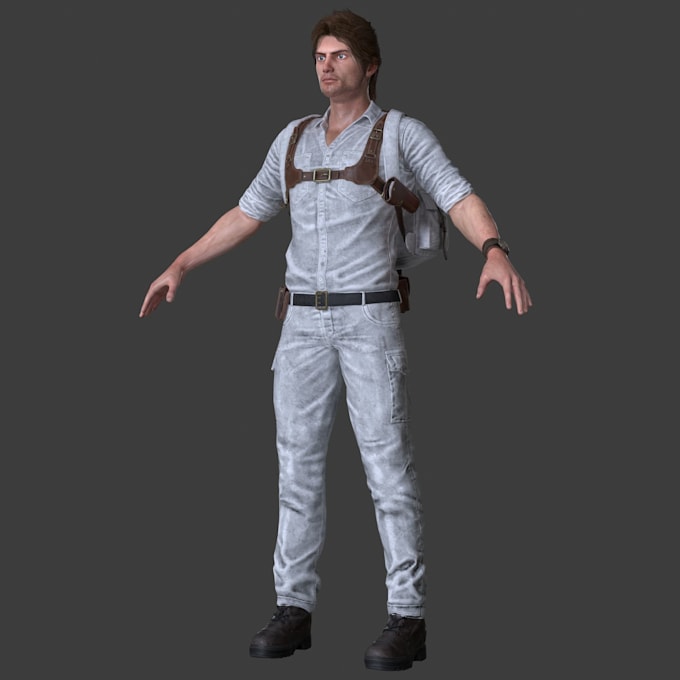 Clone 3d character,turn 2dimage to 3d, rigging,nsfw model,unity ...