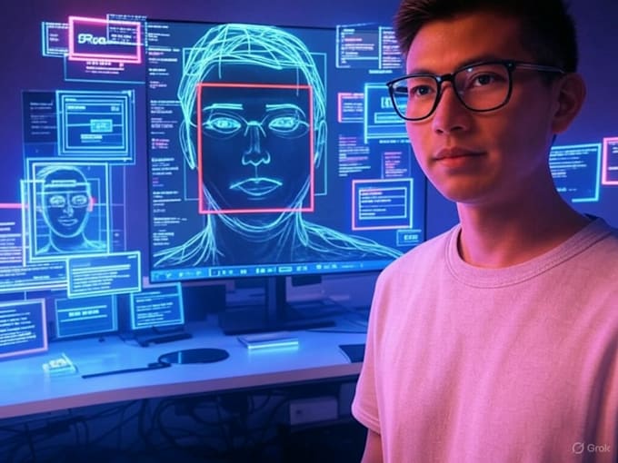 build face recognition with attendance app