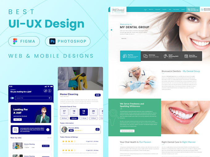 design good UI UX for mobile apps and websites