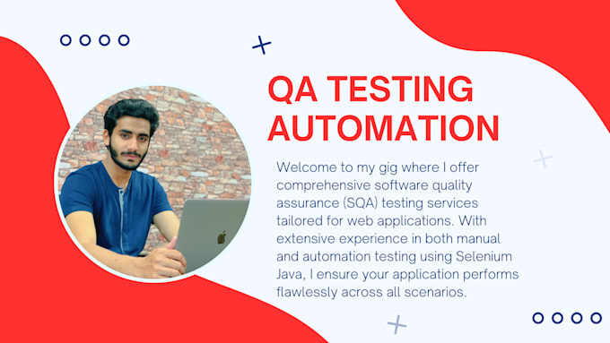 be your automation QA expert for your apps and website