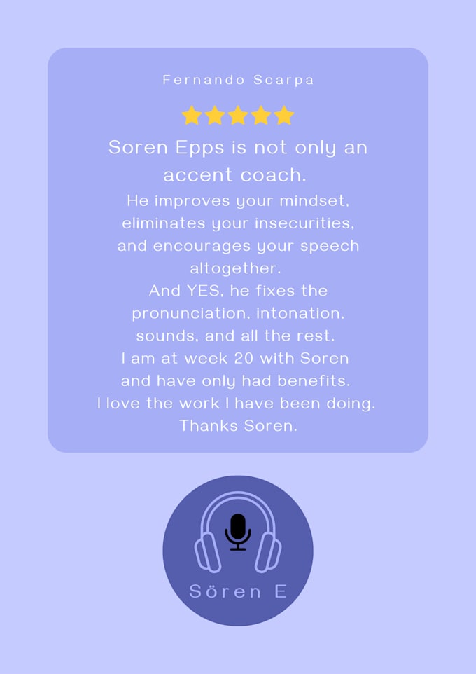 reduce your accent or help you develop an american accent