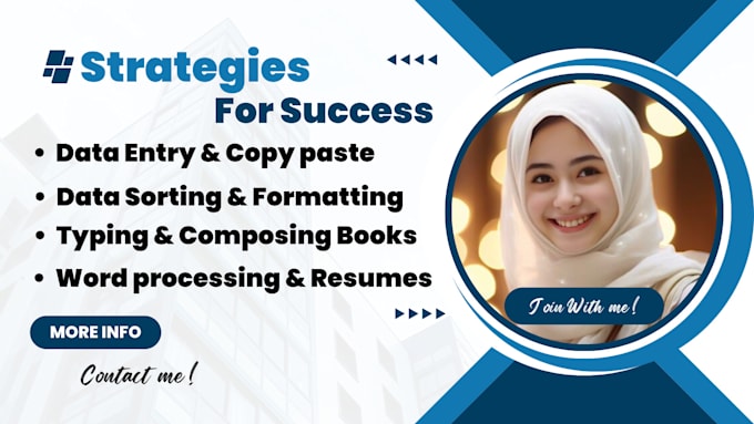 do data entry, copy paste and make resumes just in 12 hours
