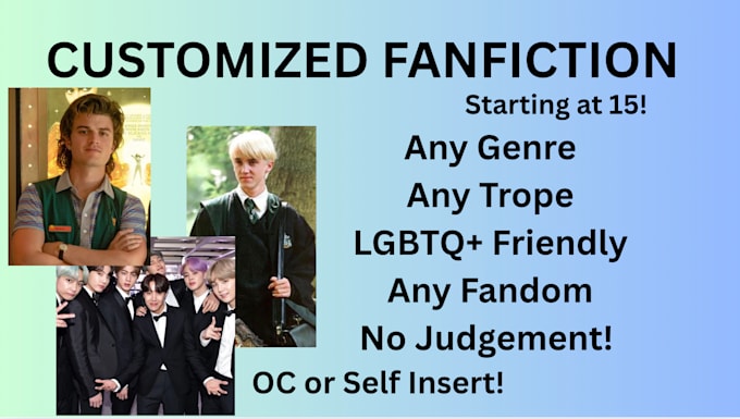 write custom fanfiction nsfw or sfw