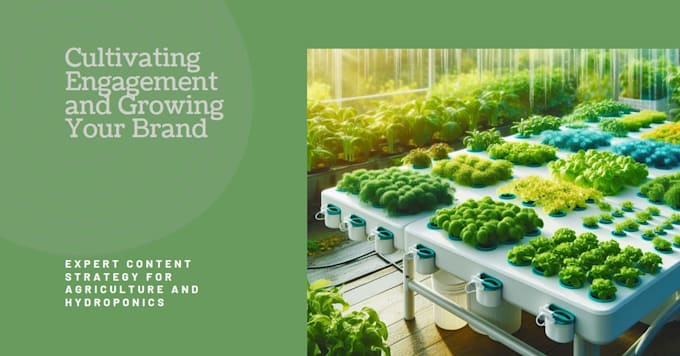 expert content strategy for agriculture and hydroponics content