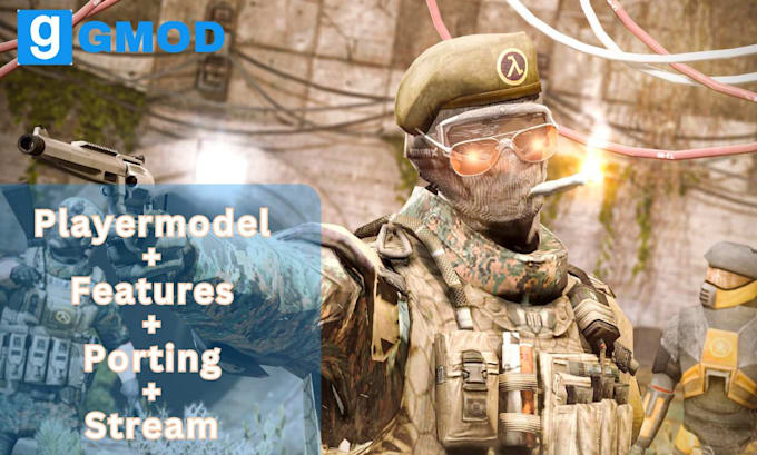 Create and port gmod playermodel, player model to garrys mod by Steeze ...