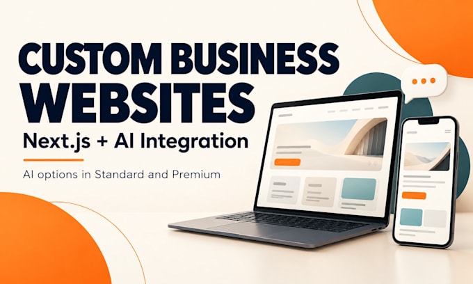 build custom nextjs business website with ai integration