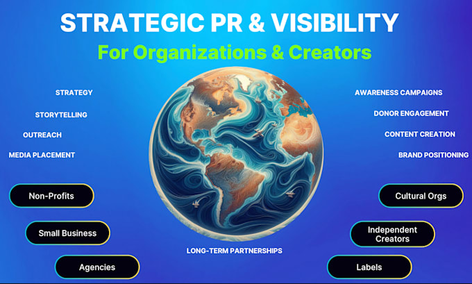 build authentic visibility for organizations and creators