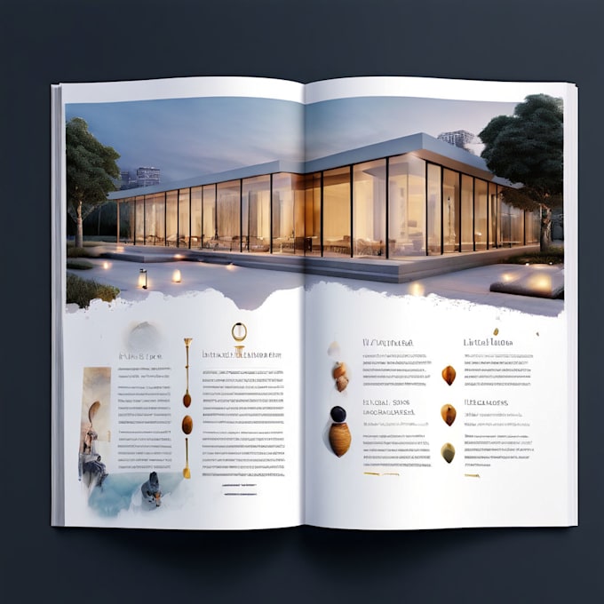 design a professional brochure or catalog