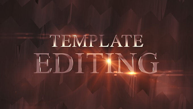 edit or customize your template