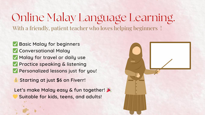 teach you malay language in a fun and simple way
