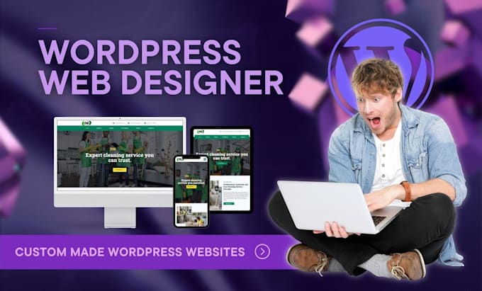 build responsive wordpress website design or web development services