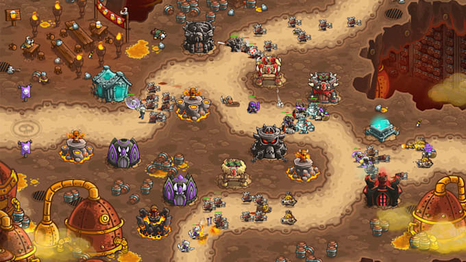 do tower defense shooting 2d 3d unity mobile pc web game development