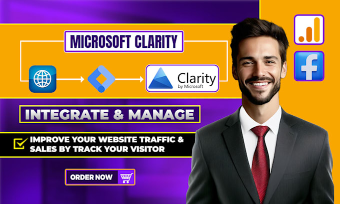 setup ga4 and microsoft clarity via google tag manager