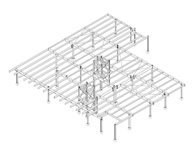 draw structural detail shop drawings for fabrication
