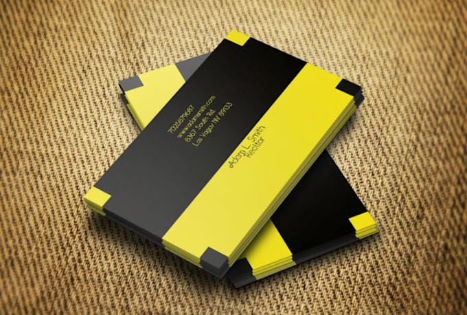 design a professional business card