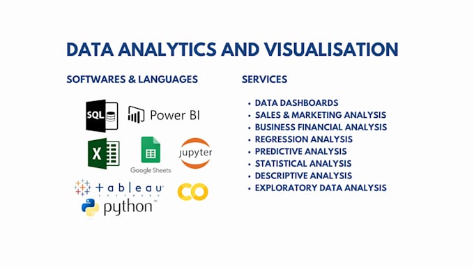 do data analysis, business intelligence, and dashboards