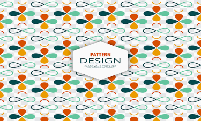 create seamless pattern design for fabric, textile etc