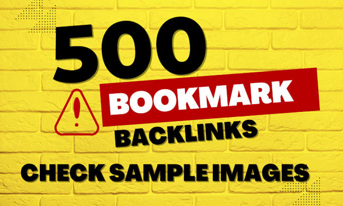 do 500 bookmark backlinks high quality links to rank on google
