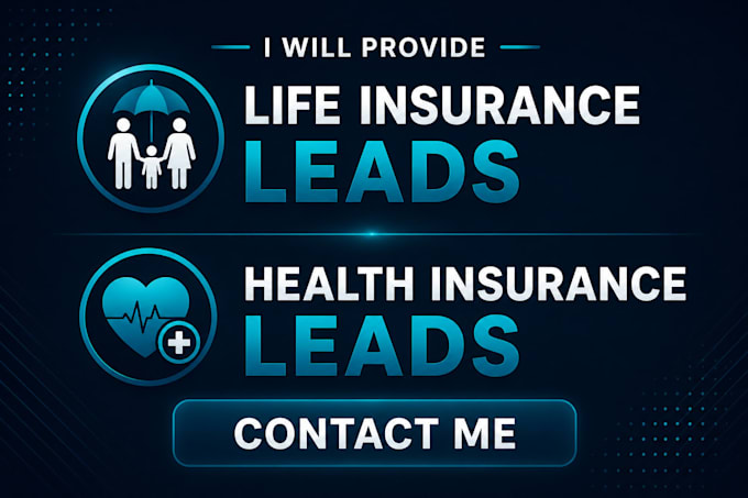 provide life insurance leads and health insurance leads