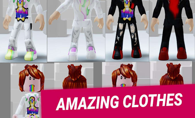 Design roblox character ugc roblox items accessories model roblox
