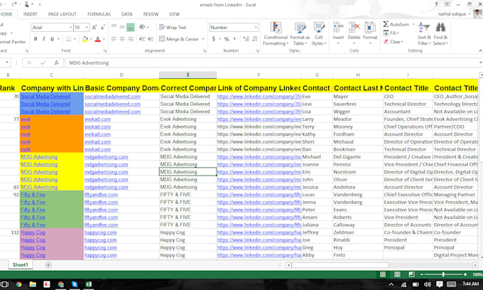 build cold calling and cold emailing list