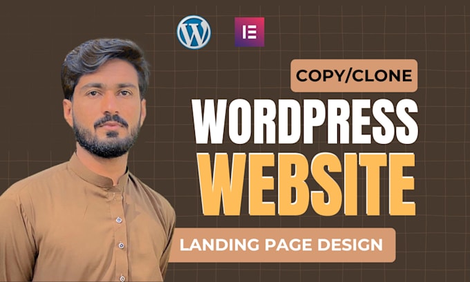 creat copy clone build wordpress website using elementor pro