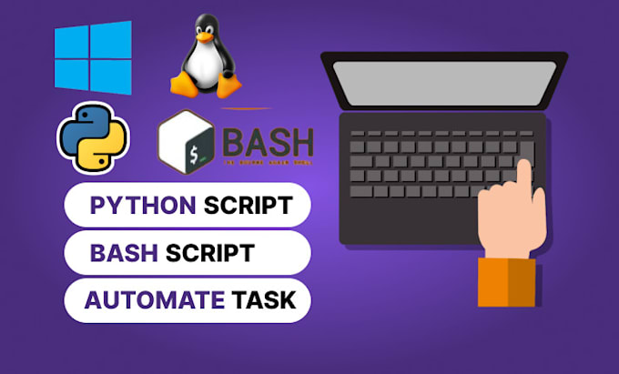 Write bash, shell, python automation script by Tade94 | Fiverr