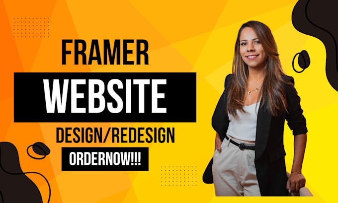 develop or design stuning framer website development and figma to framer