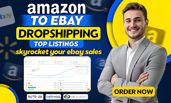 do amazon to ebay dropshiping top listing