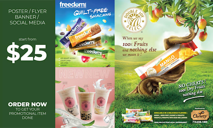 design advertising poster and flyer