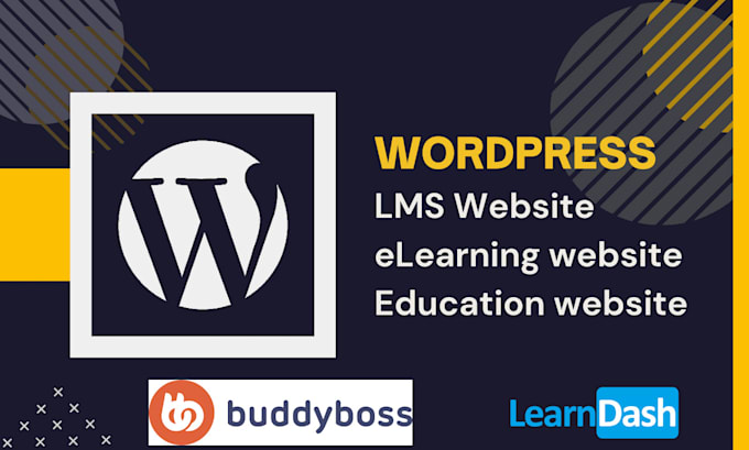 develop wordpress lms website with learndash or buddyboss in 24 hrs