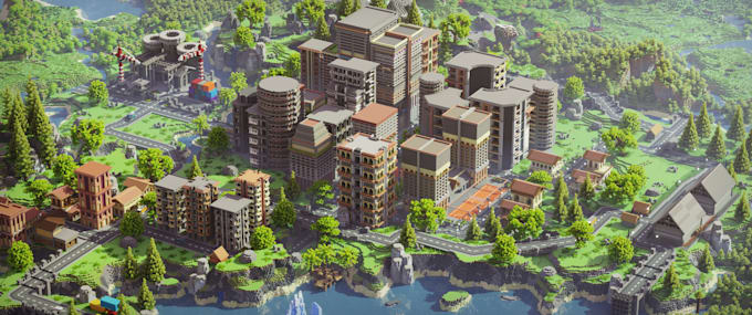 Make a custom map in minecraft for your server or brand by Ecostudiosbt ...