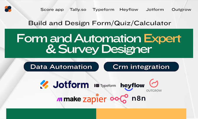 build jotform outgrow heyflow typeform zapier tally quiz and calculator