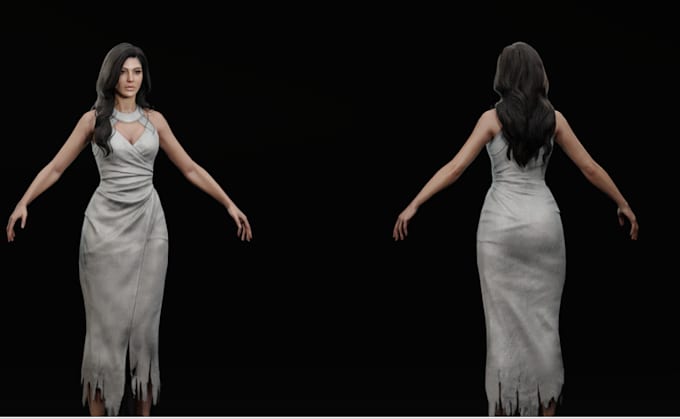 Do 3d realistic character modelling, 3d character modelling, rig3d ...