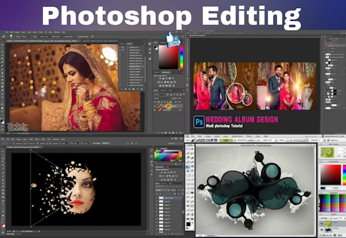 do professional photoshop editing weeding photo editing