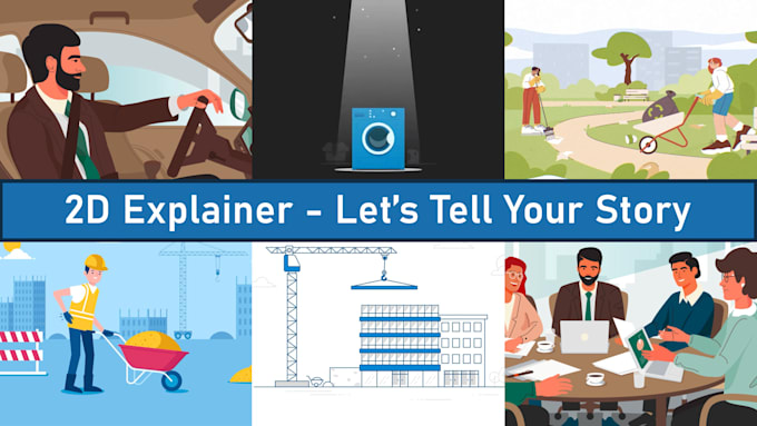 make animated video or 2d animation very fast