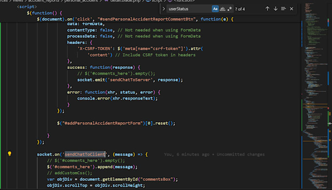 debug laravel and resolve errors